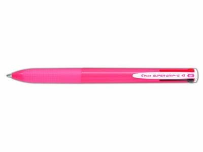 PENNA SUPER GRIP 4 COLORI ROSA