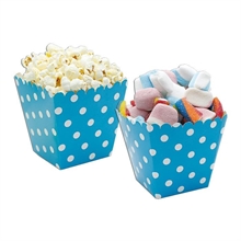 SWEETY BOX 6,5X8X6,5CM POIS TURCHESE 6PZ