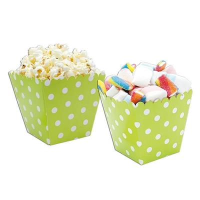 SWEETY BOX 6,5X8X6,5CM POIS VERDE MELA 6PZ