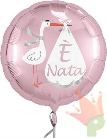 PALLONCINO MYLAR 18INCH CICOGNA E' NATA