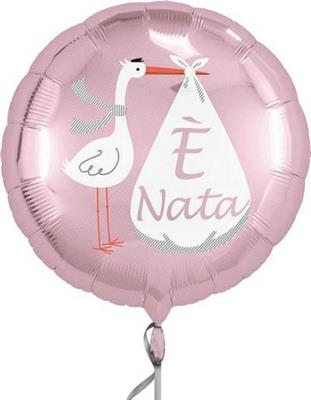 PALLONCINO MYLAR 18INCH CICOGNA E' NATA