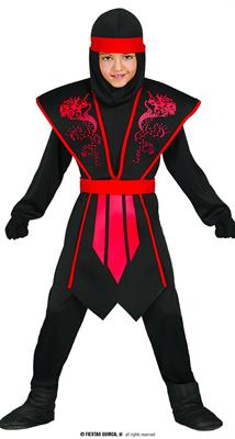 COSTUME BAMBINO NINJA TG. 10-12ANNI