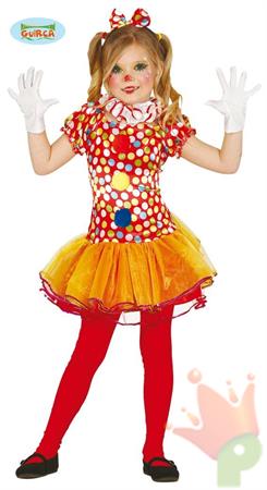 COSTUME BAMBINA CLOWN TG. 3-4 ANNI