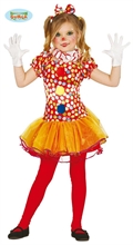 COSTUME BAMBINA CLOWN TG. 3-4 ANNI