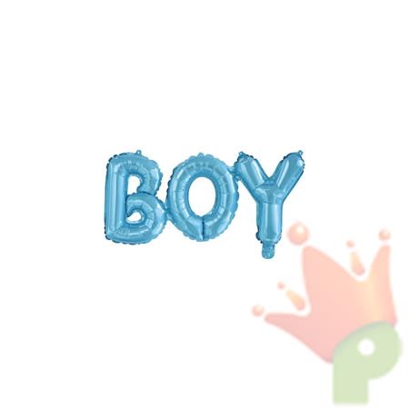 PALLONCINO MYLAR SCRITTA BOY