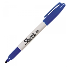 PENNARELLO SHARPIE PUNTA FINE BLU