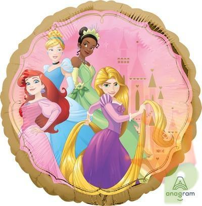 PALLONCINO MYLAR 17INCH 42CM PRINCESS ONCE UPON A TIME