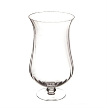 VASO VETRO OTTICO H. 40CM D. 22,5CM