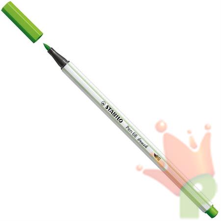 PENNA STABILO BRUSH 68 VERDE LIME