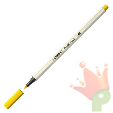 PENNA STABILO BRUSH 68 GIALLO