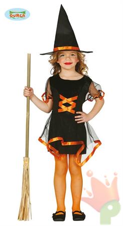 COSTUME STREGA BAMBINA TG. 5-6 ANNI