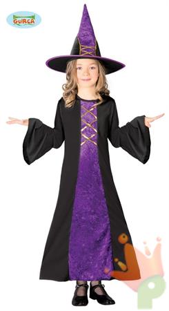 COSTUME STREGA BAMBINA TG. 5-6 ANNI C 16