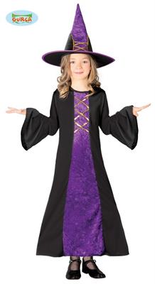 COSTUME STREGA BAMBINA TG. 5-6 ANNI C 16