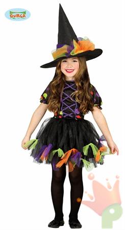 COSTUME STREGA BAMBINA TG. 3-4 ANNI