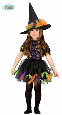 COSTUME STREGA BAMBINA TG. 3-4 ANNI