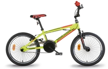 BICICLETTA FREESTYLE GIALLO FLUO