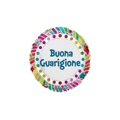 PALLONCINO MYLAR 18INCH BUONA GUARIGIONE