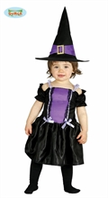 COSTUME BABY STREGA VIOLA TG. 6-12 MESI