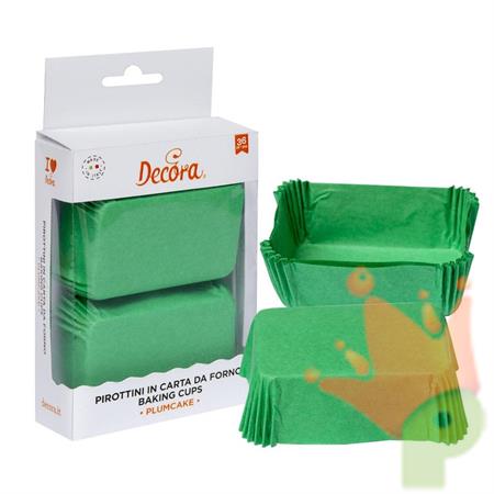 PIROTTINI PLUM CAKE 80X50X32MM VERDE 36PZ