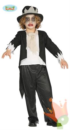 COSTUME SPOSO FANTASMA BAMBINO TG. 5-6 ANNI C5