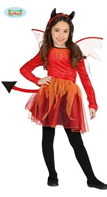 COSTUME DIAVOLESSA BAMBINA TG. 5-6 ANNI