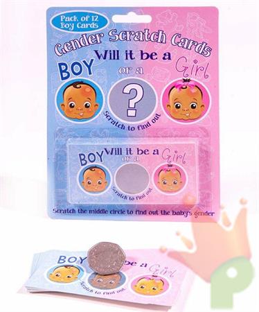 GRATTA E SCOPRI BOY OR GIRL 12PZ