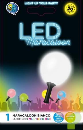 MARACALOON BIANCO CON LED MULTICOLOR