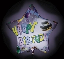 PALLONCINO CON LED HAPPY BIRTHDAY 62CM