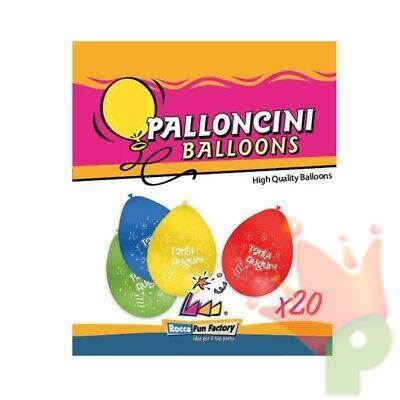 PALLONCINI 9INCH TANTI AUGURI 20PZ