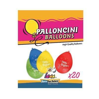 PALLONCINI 9INCH TANTI AUGURI 20PZ