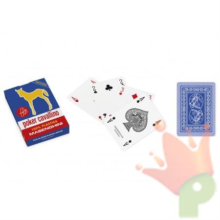 CARTE DA GIOCO POKER CAVALLINO MASENGHINI