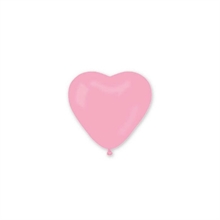 PALLONCINI 10INCH - 26CM CUORE ROSA 12PZ