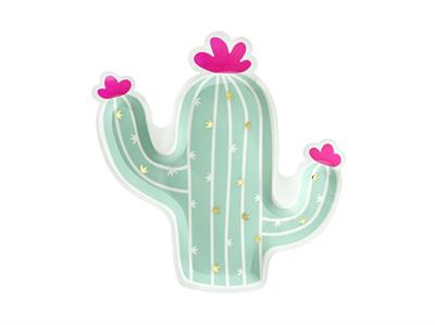 PIATTI 23X24CM CACTUS 6PZ