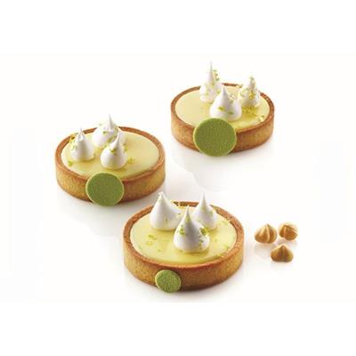 STAMPI RING ROUND SET 6 ANNELLI DA FORNO SILIKOMARTM 8 CM