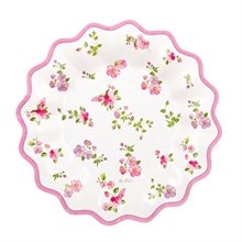 PIATTI 27CM ROMANTIC FLOWER 8PZ