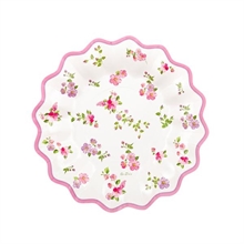 PIATTI 21CM ROMANTIC FLOWERS 8PZ