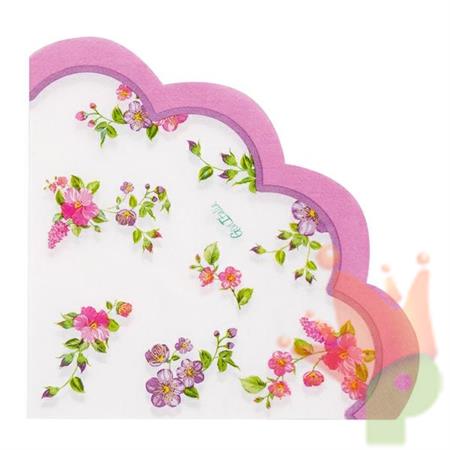 TOVAGLIOLI 33X33 ROMANTIC FLOWERS 16PZ