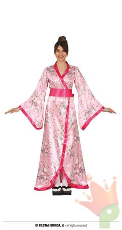 COSTUME GEISHA KIMONO GIAPPONESE ADULTA  TAGLIA M 38 40