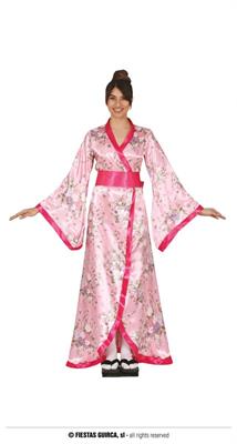 COSTUME GEISHA KIMONO GIAPPONESE ADULTA  TAGLIA M 38 40