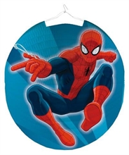 LANTERNA ROTONDA 25 CM SPIDERMAN