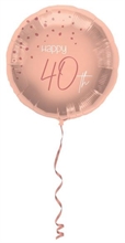 PALLONCINO MYLAR 18INCH 45 CM ELEGANT LUSH BLUSH