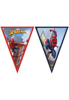 FESTONE BANDIERINE TRIANGOLARI SPIDERMAN CRIME FIGHT