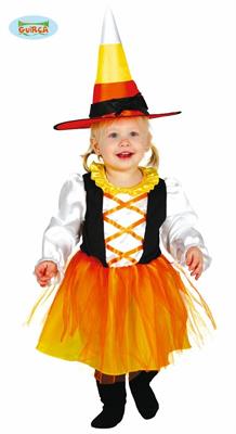 COSTUME BABY STREGA TG. 6-12 MESI