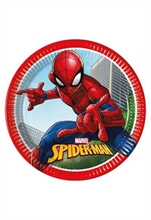 PIATTI 23 CM SPIDERMAN CRIME FIGHTER 8 PZ