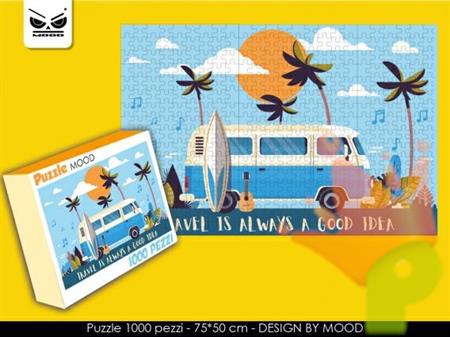 PUZZLE TRAVEL 75X50 CM 1000 PZ