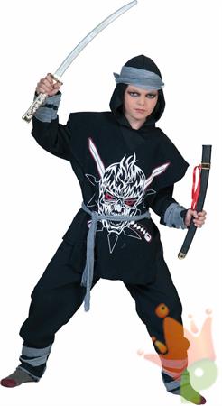 COSTUME NINJA BAMBINO 5-6 ANNI