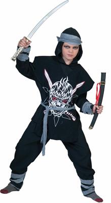 COSTUME NINJA BAMBINO 5-6 ANNI