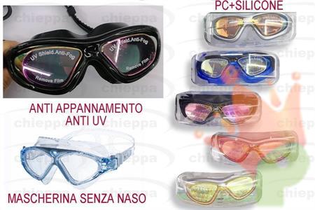 MASCHERA NUOTO ANTI APPANNAMENTO