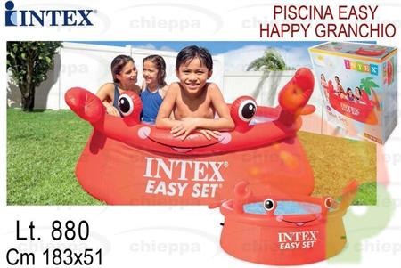 PISCINA FORMA GRANCHIO 183X51 CM