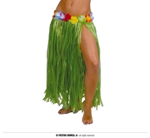 GONNA HAWAIANA FIORI 75 CM VERDE